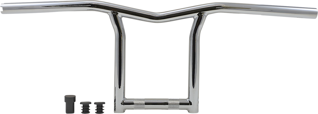 0601-5696 - BURLY BRAND Handlebar - Sid - 10" - Chrome B12-6031C