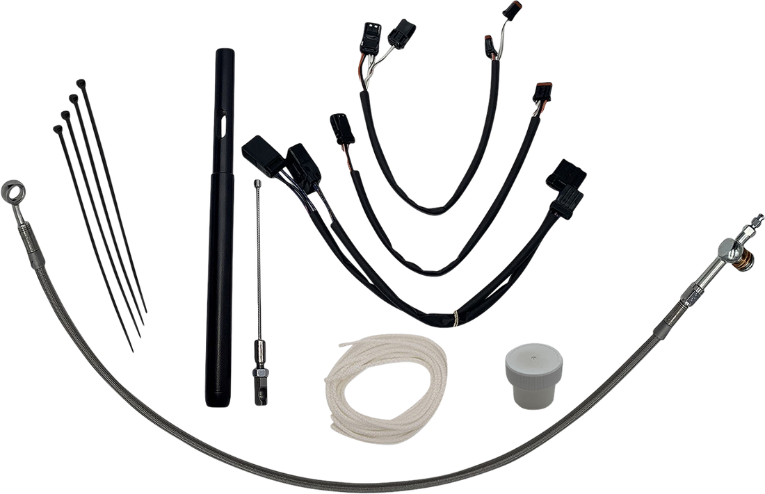 0662-1078 - FAT BAGGERS INC. Installation Kit - 16" - Chrome 109516
