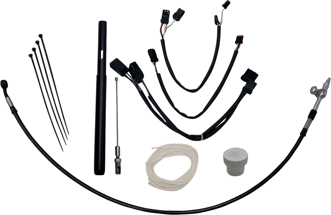 0662-1079 - FAT BAGGERS INC. Installation Kit - 16" - Black 109516-B