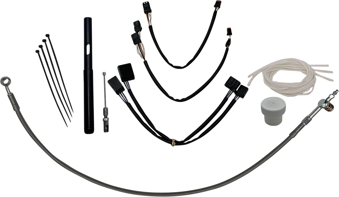 0662-1076 - FAT BAGGERS INC. Installation Kit - 14" - Chrome 109514
