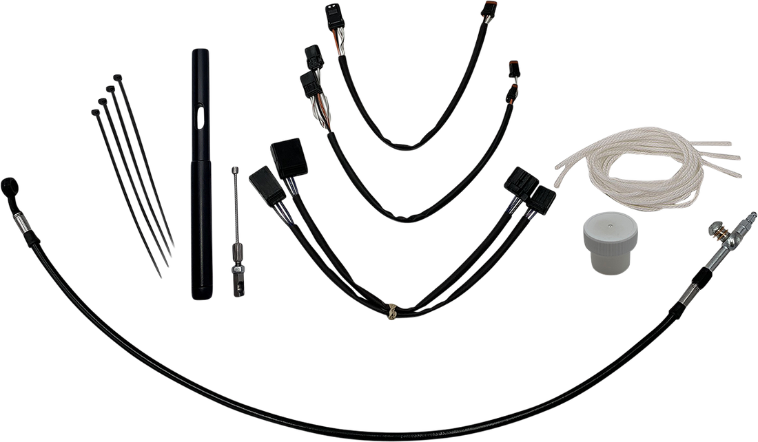 0662-1077 - FAT BAGGERS INC. Installation Kit - 14" - Black 109514-B