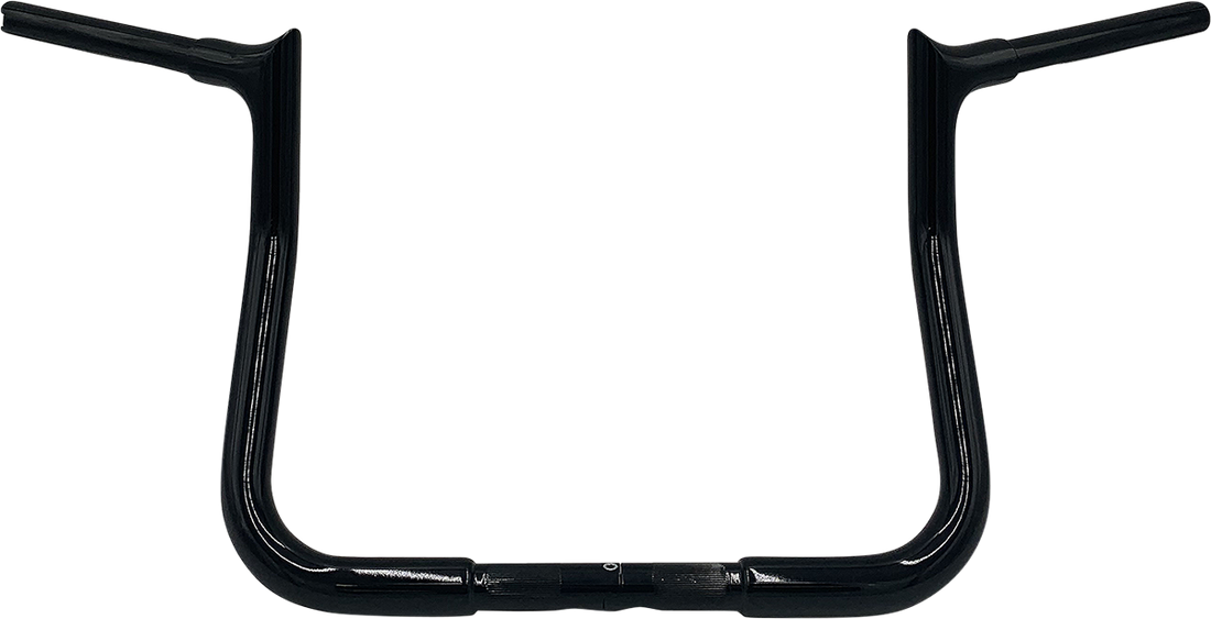 0601-5739 - FAT BAGGERS INC. Handlebar - Pointed Top - 11" - Black 905011-B