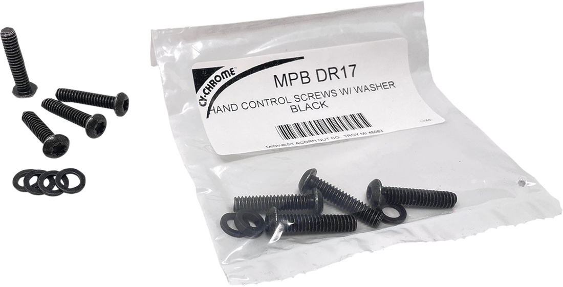 2401-1564 - DRAG SPECIALTIES Hand Control Screws MPBDR17