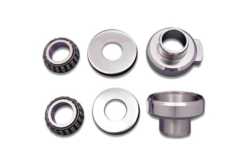 24-0231 - Chrome Fork Neck Cup Kit with Stops