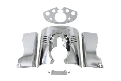 24-0261 - Chrome Fork Cover Set