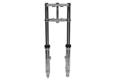 24-1534 - Fork Assembly with Chrome Sliders 4  Over Stock