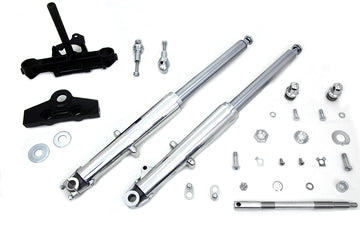 24-1866 - 41mm Adjustable Fork Assembly with Polished Sliders