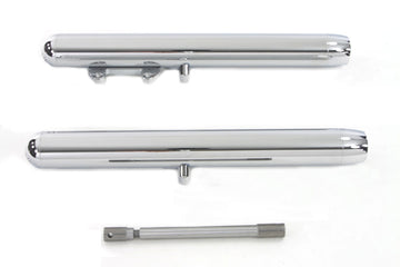 24-6004 - 41mm Fork Slider Set Chrome 4  Over Stock