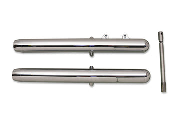 24-6006 - 41mm Fork Slider Set Chrome 6  Over Stock