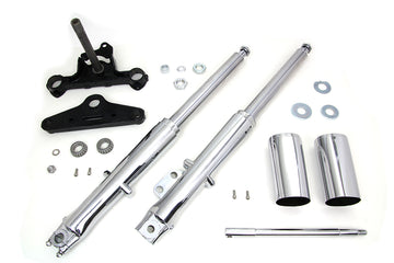24-9943 - 41mm Fork Assembly with Chrome Sliders