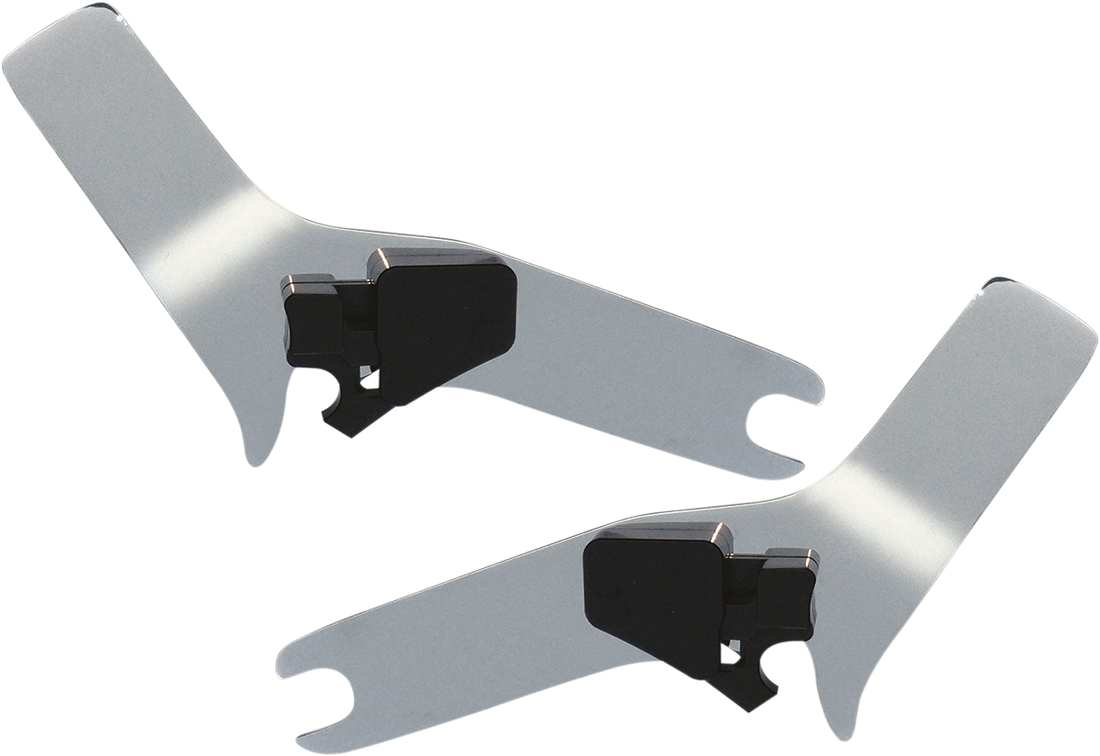 1504-0030 - CYCLE VISIONS D-Tach Side Plates - FLH - Chrome CV-8085