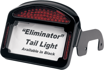 2010-0417 - CYCLE VISIONS Taillight Eliminator - '99-'08 FLHT/R - Black CV-4800B
