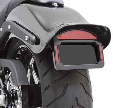 2010-0423 - CYCLE VISIONS Taillight Eliminator - '06-'10 FXST - Black CV-4816B