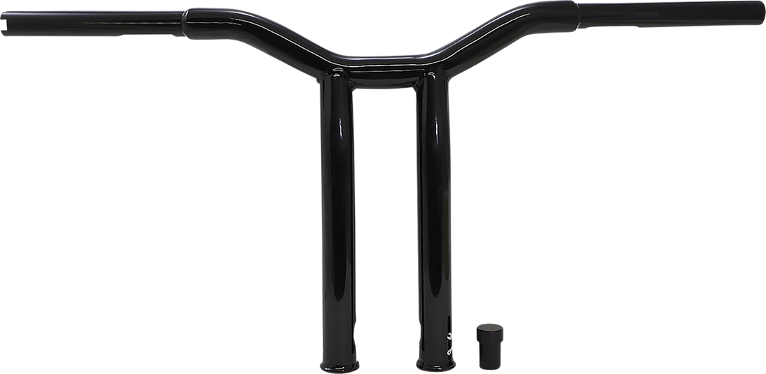 0601-5699 - BURLY BRAND Handlebar - Dominator - Raked - 12" - Black B12-6052B