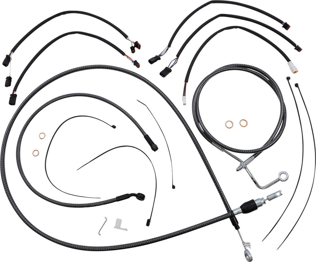 0662-1033 - MAGNUM Control Cable Kit - KARBONFIBR 7871132