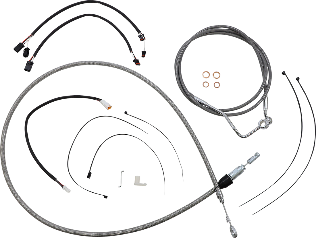 0662-1048 - MAGNUM Control Cable Kit - XR - Stainless Steel/Chrome 5891142