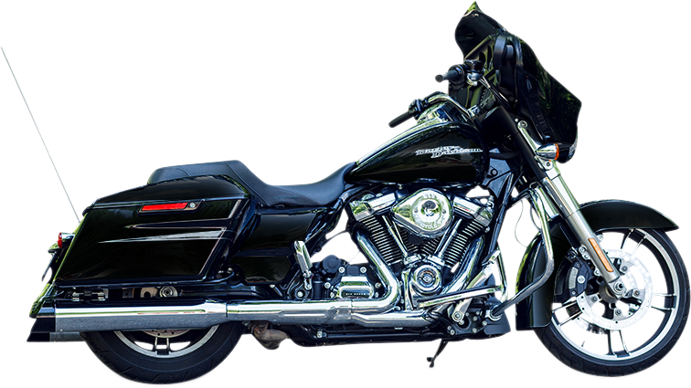 1801-1494 - S&S CYCLE 4-1/2" Chrome MK45 Cutlass Performance Mufflers 550-1011
