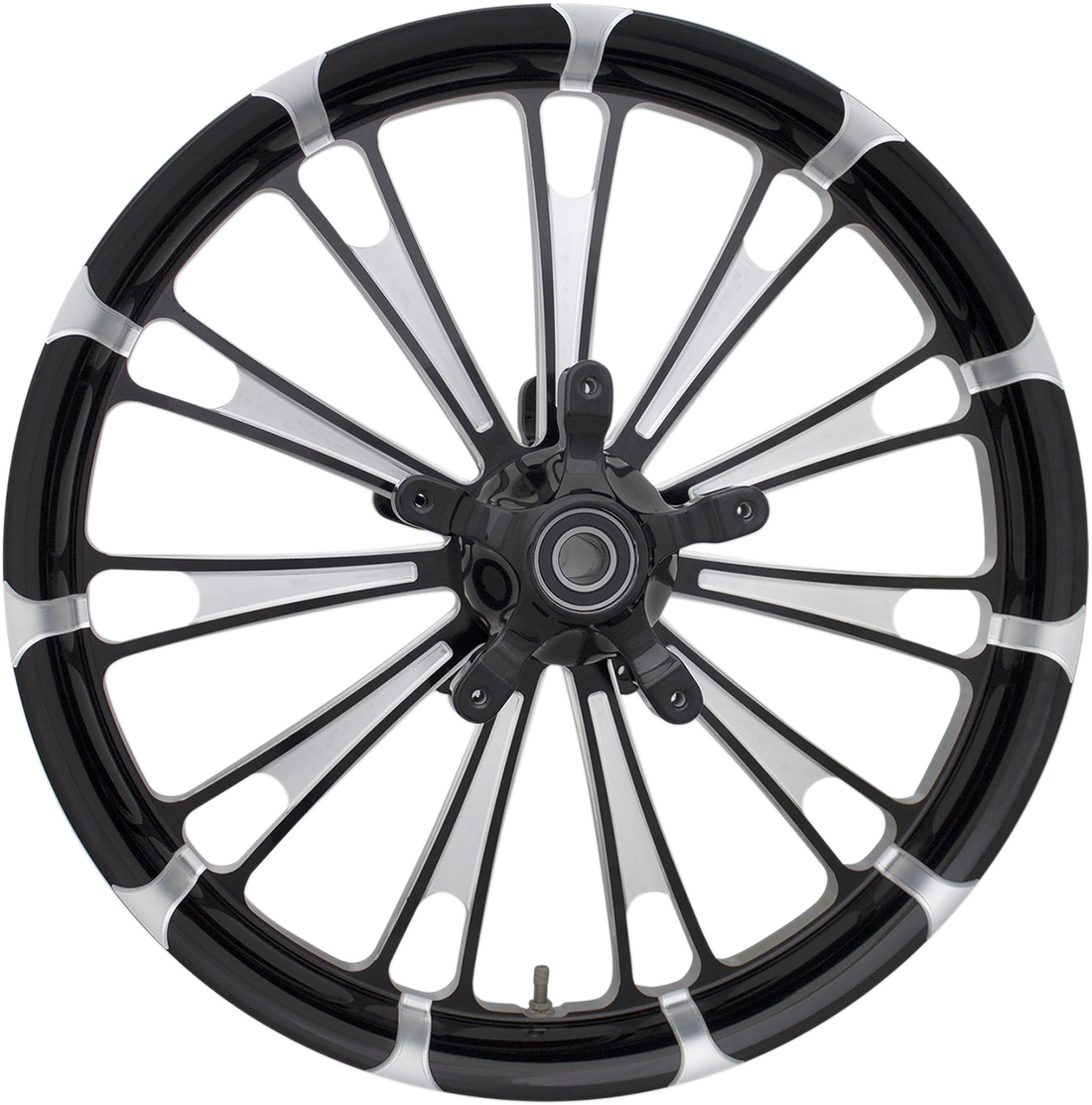 0201-2418 - COASTAL MOTO Front Wheel - Fuel - Dual Disc/ABS - Black Cut - 26"x3.75" - FL FUL-263-BC-ABST