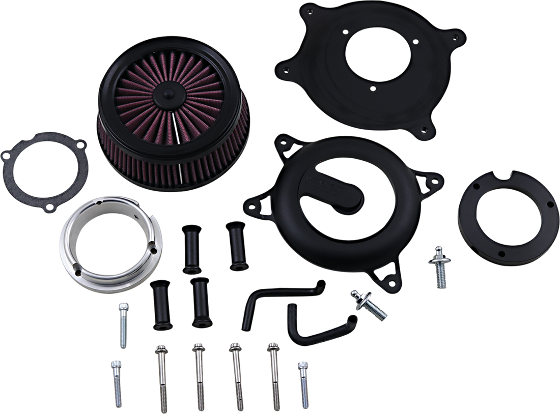 1010-2897 - VANCE & HINES VO2 Rogue Air Cleaner  - Black - Softail 40381