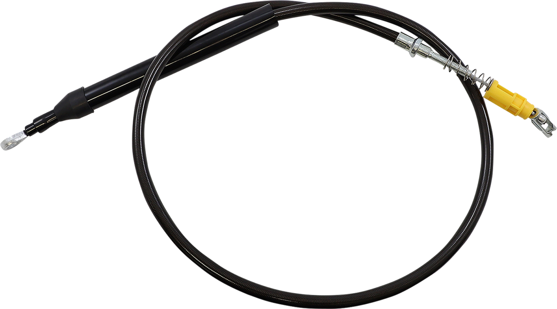 0652-2433 - LA CHOPPERS Clutch Cable?- Quick Connect - 15" - 17" Ape Hanger Handlebars - Midnight LA-8155C16M