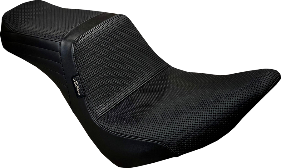 0802-1453 - LE PERA Tailwhip Seat - Basketweave - Black - FXLR/FLSB '18-'22 LYR-580BW