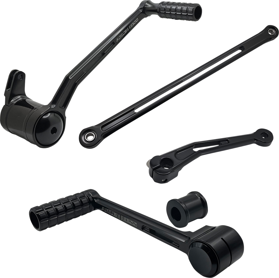 1623-0557 - ARLEN NESS Speedliner Foot Control Kit w/ Toe Shifter - Solo - Black 420-103