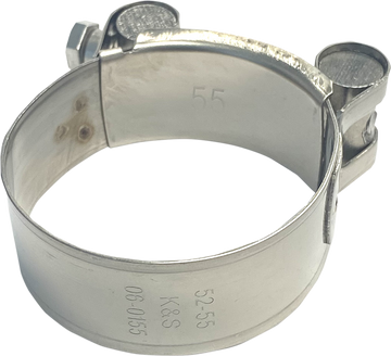1861-1640 - K&S TECHNOLOGIES Exhaust Pipe Clamp - 2.04" - 2.16" 06-155