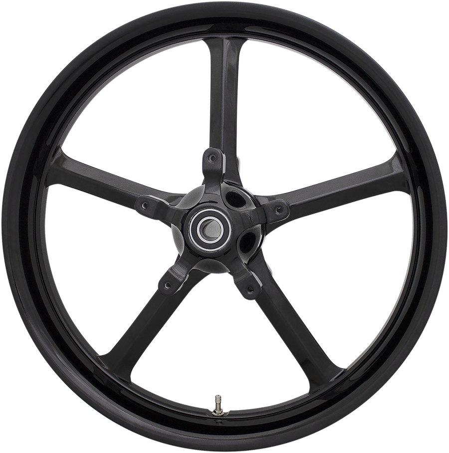 0201-2405 - COASTAL MOTO Front Wheel - Rockstar - Dual Disc/ABS - Black - 21"x3.25" - FL ROC-213-B-ABST