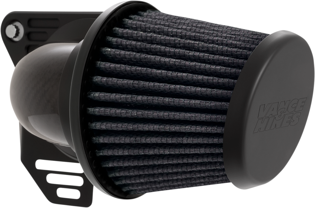 1010-2955 - VANCE & HINES VO2 Falcon Air Cleaner - Weaved Carbon Fiber 40051