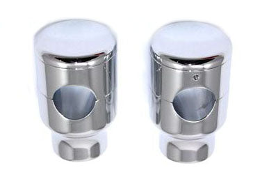 25-0224 - 2  Riser Set Chrome