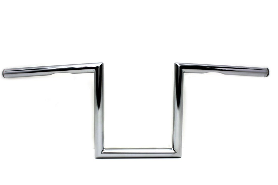 25-0428 - 10  Z Handlebar with Indents Chrome