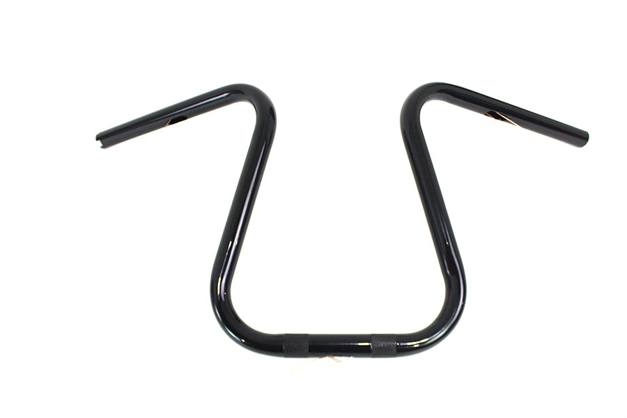 25-0492 - Black 1  Loopy Handlebar with Indents