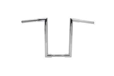 25-0754 - 14  Fatty 'Z' Bar Handlebar without Indents Chrome
