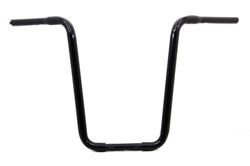 25-1292 - Narrow Body Ape Hanger Handlebar with Indents Black