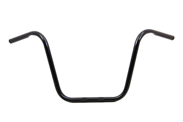 25-1305 - 14  Ape Hanger Handlebar with Indents Black