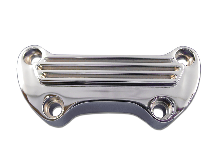 25-2108 - Finned Riser Top Clamp Chrome