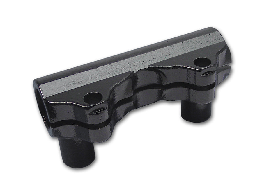 25-2134 - Replica Handlebar Riser Clamp Black