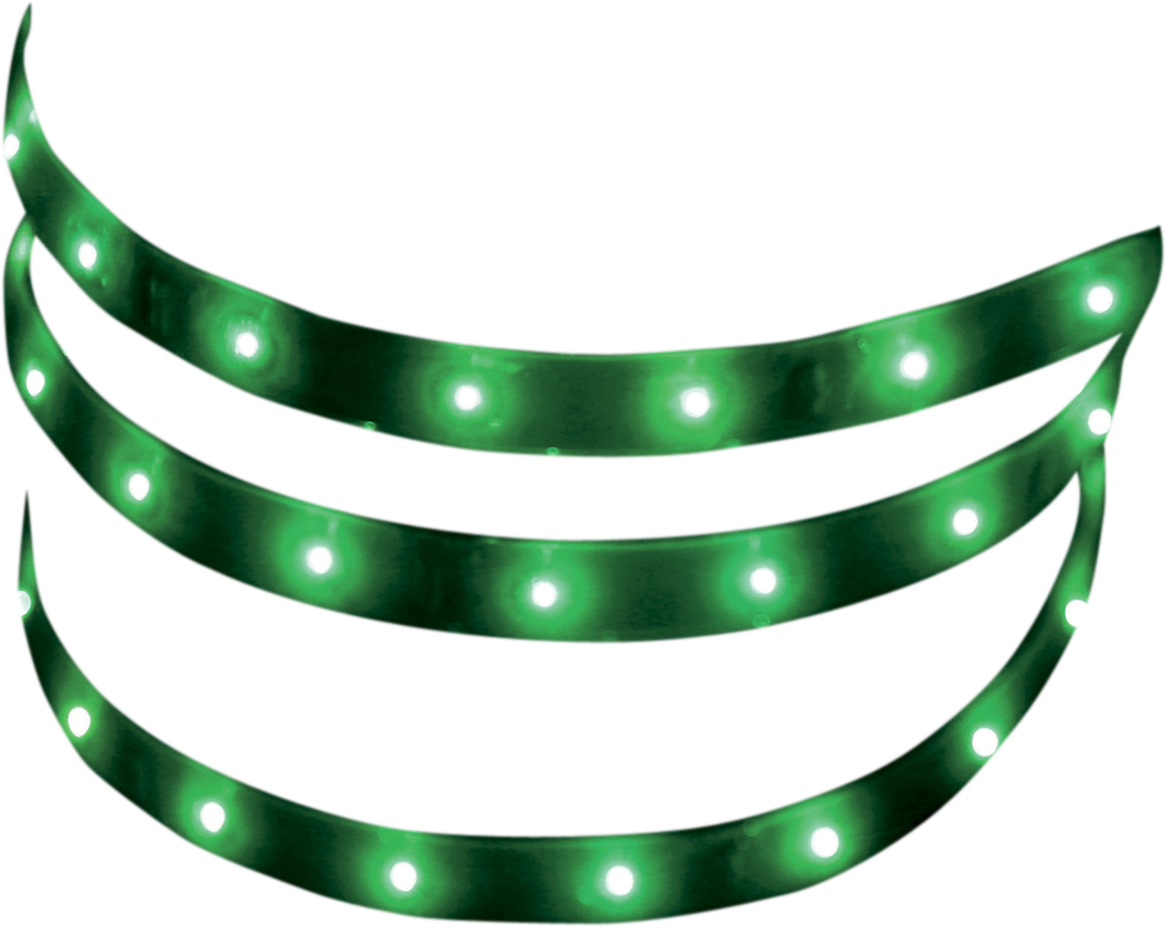 2040-0479 - BRITE-LITES LED Accent Light - Single Strip - Green BL-ASLEDG