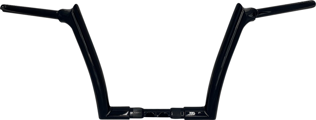 0601-5780 - FAT BAGGERS INC. Handlebar - Pointed Top - 12" - Black 816012-B