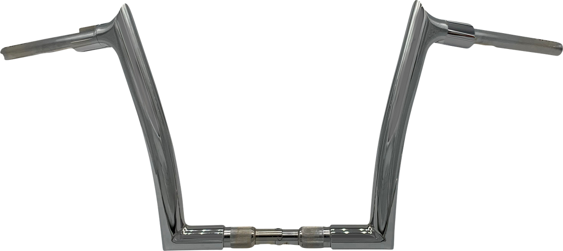0601-5783 - FAT BAGGERS INC. Handlebar - Pointed Top - 12" - Chrome 818012