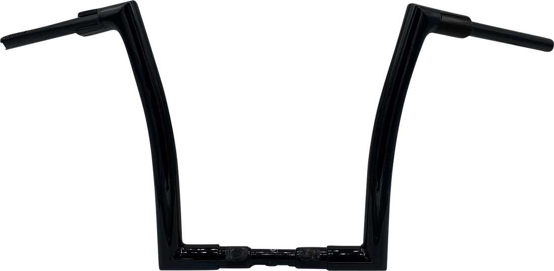 0601-5805 - FAT BAGGERS INC. Handlebar - Flat Top - 14" - Black 618014-B