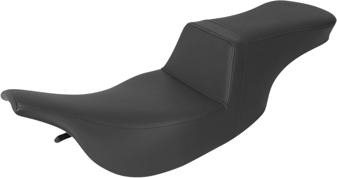 0801-1429 - SADDLEMEN Step-Up Seat - Smooth - Black - FLH 897-07-194