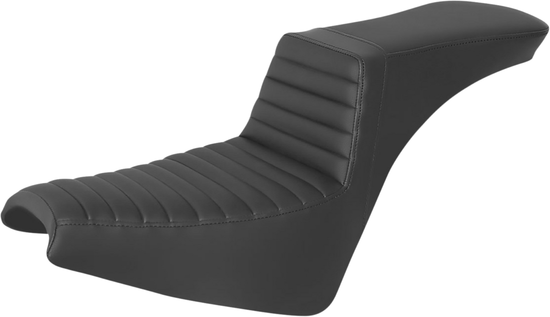 0802-1456 - SADDLEMEN Step-Up Seat - Front Tuck-n-Roll - Black 818-30-191