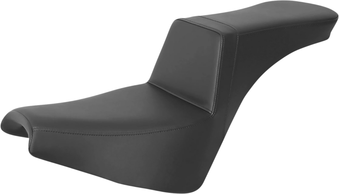 0802-1458 - SADDLEMEN Step-Up Seat - Smooth - Black 818-30-194