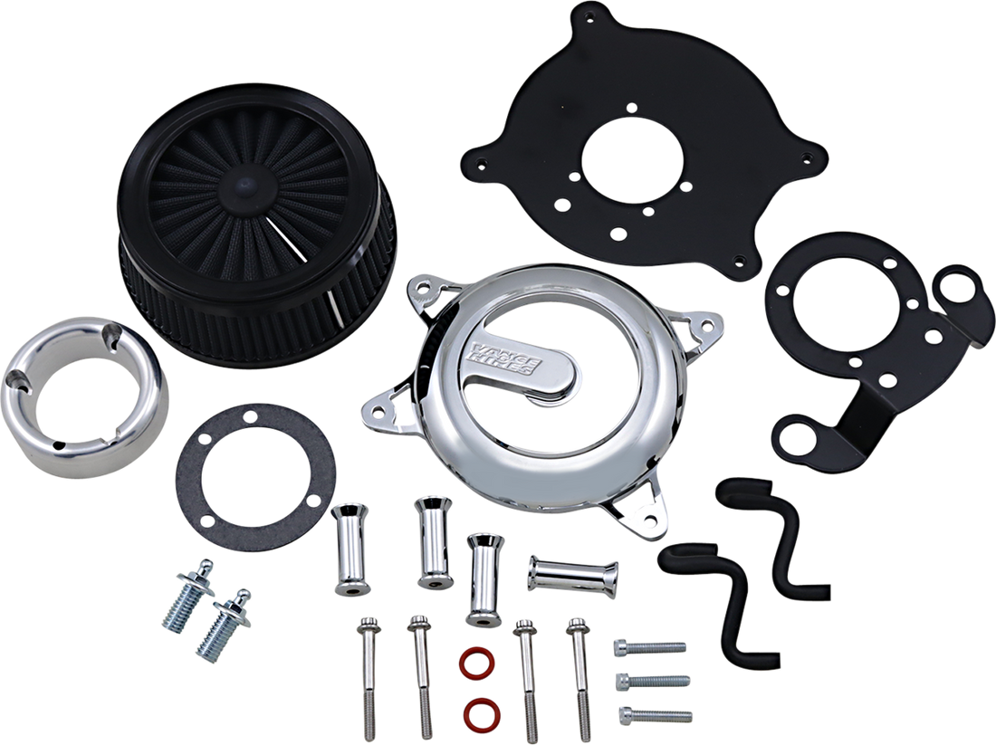 1010-2898 - VANCE & HINES VO2 Rogue Air Cleaner  - Chrome - Dyna 70373