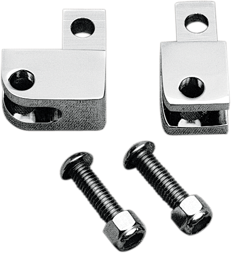 1904-8001 - CUSTOM CYCLE ENGINEERING Male Mount Footpeg Elevators CCE9734