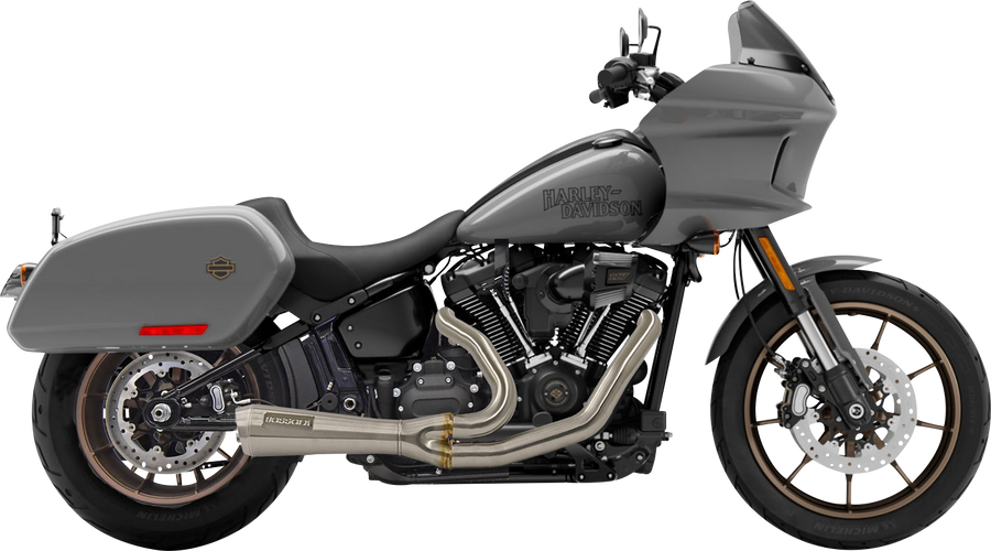 1800-2557 - BASSANI XHAUST The Ripper Short Road Rage 2-into-1 Exhaust System - Stainless Steel 1S74SS