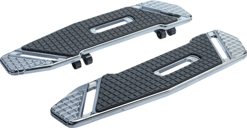 1621-1121 - ARLEN NESS SpeedLiner Floorboards - Chrome 410-022