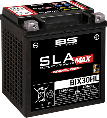 2113-0645 - BS BATTERY Battery - BIX30HL (YIX) 300884