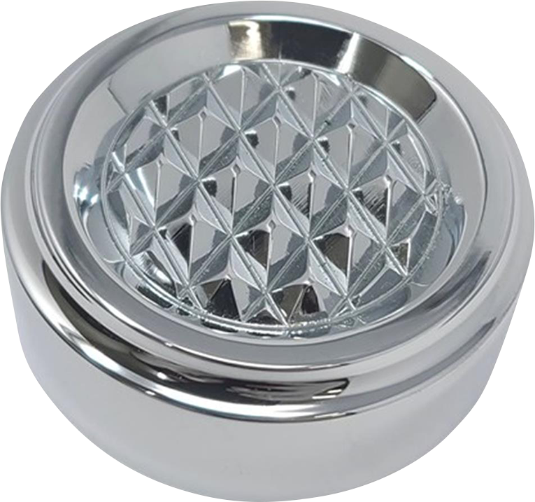 0710-0277 - COVINGTONS Dipstick Cover - Diamondback - Chrome C3085-C